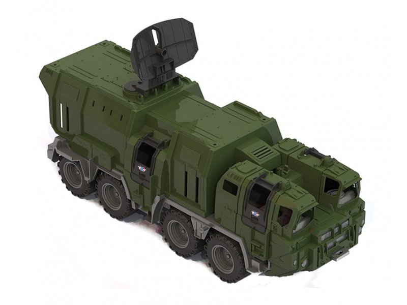 

Игрушка Нордпласт, Военный тягач Щит с кунгом зеленый
