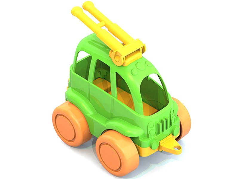 

Игрушка Нордпласт, Троллейбус Нордик зеленый