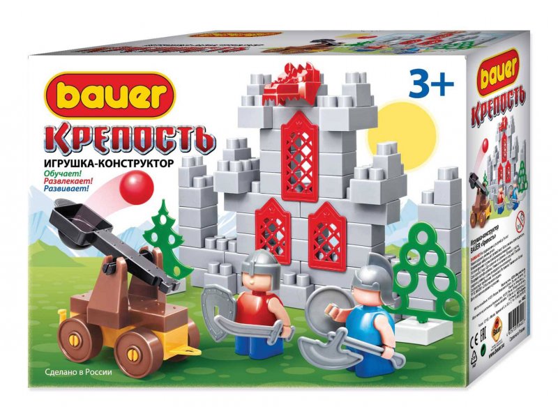 

Конструктор Bauer, серия Крепость Катапульта (в коробке)