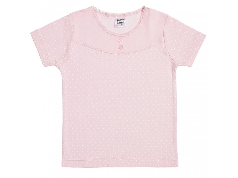 Розовая футболка для девочки