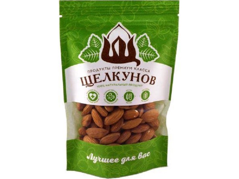 

Миндаль Щелкунов золотой сушеный 120 г (пакет)