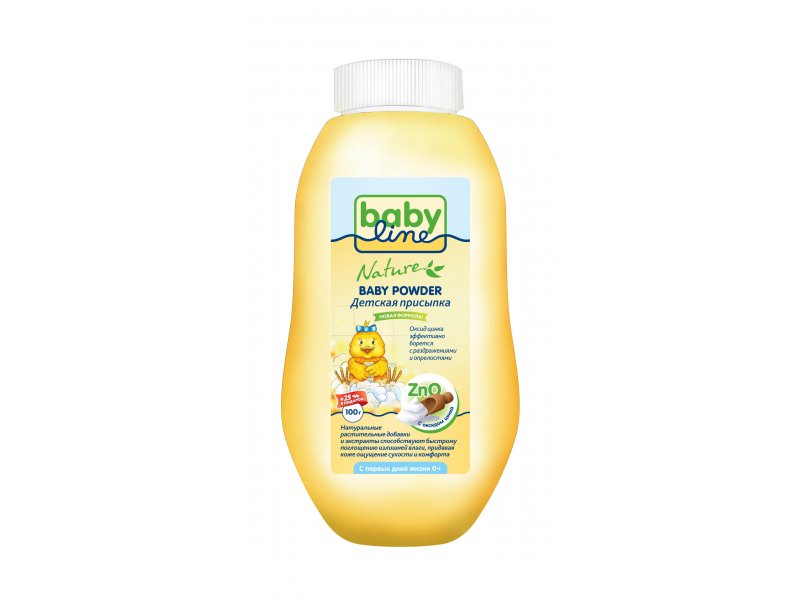

Присыпка Babyline Nature детская с цинком 125 г
