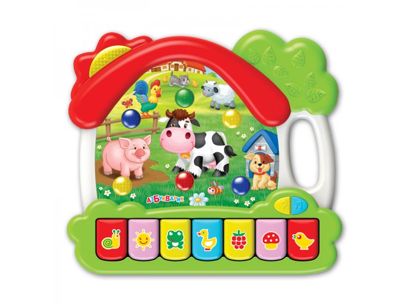 

Игрушка Азбукварик, Ферма (Музыкальный домик)