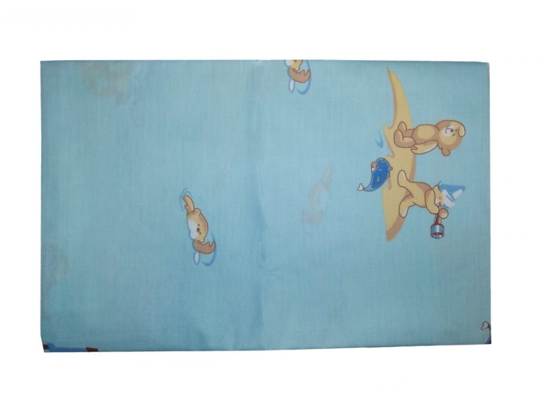 

Наволочка БазаЛев, бязь 40*60 см голубой