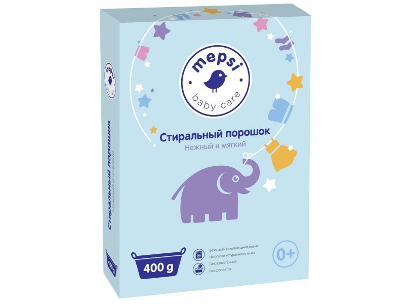 

Порошок стиральный Mepsi 400 г
