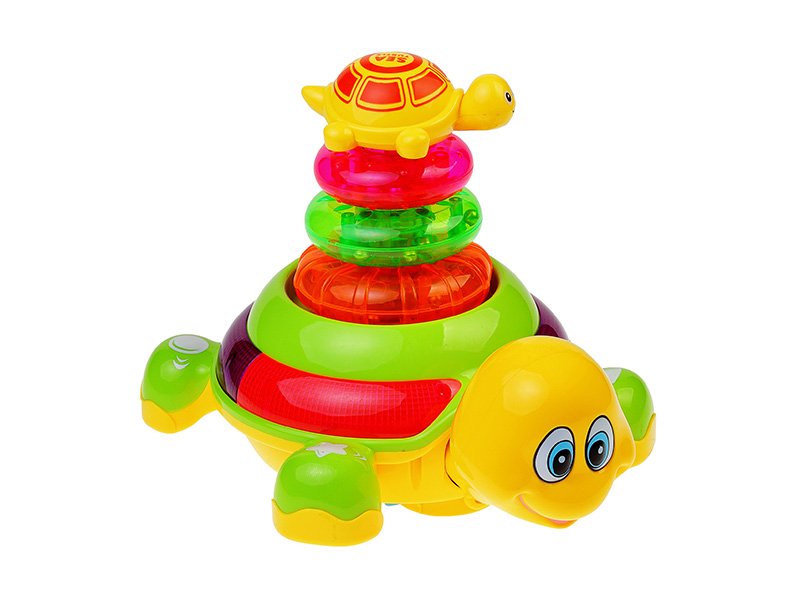 

Игрушка развивающая S+S Toys Черепаха пластиковая с подвижными и светящимися элементами
