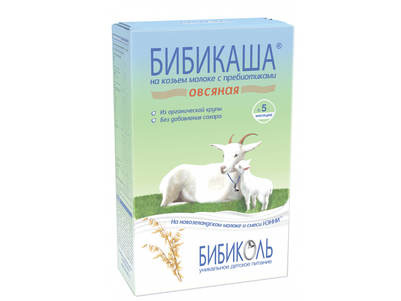 

Каша Бибикаша, овсяная на козьем молоке 200 г