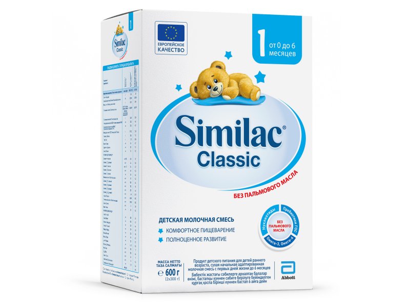 

Смесь Similac 1 Classic молочная 600 г
