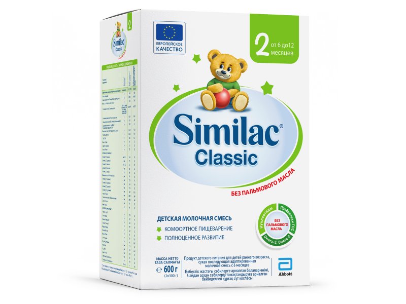 

Смесь Similac 2 Classic молочная 600 г