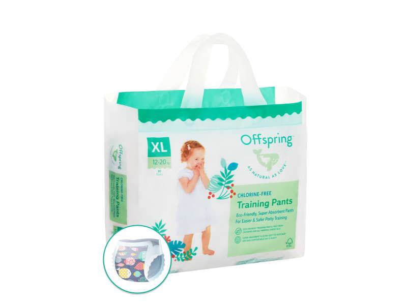 

Подгузники-трусики Offspring, XL 12-20 кг, 30 шт. Рыбки