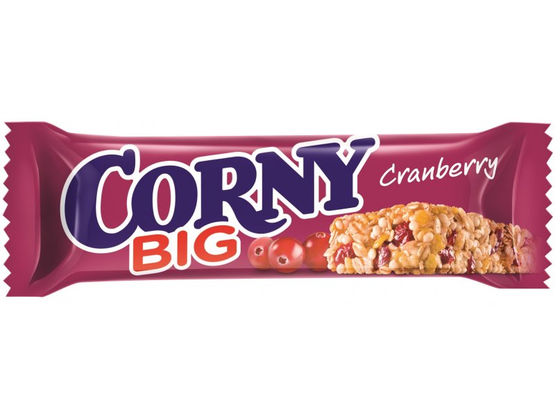 

Батончик полоска злаковая Corny big с клюквой 50 г