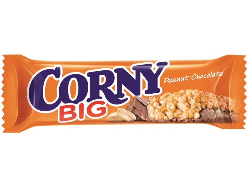 

Батончик Corny Big Полоска злаковая с арахисом и молочным шоколадом 50 г