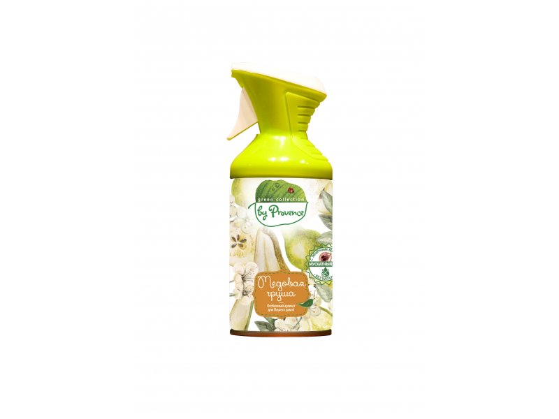 

Освежитель воздуха by Provence Green Collection, Медовая груша с триггером 250 мл