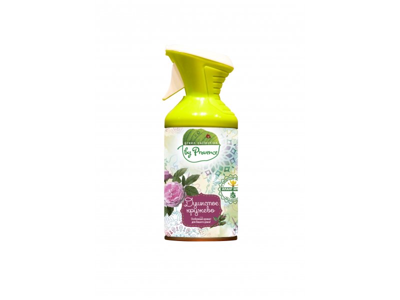 

Освежитель воздуха by Provence Green Collection, Душистое кружево с триггером 250 мл