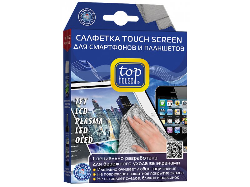 

Салфетка Top House Touch Screen, 15*20 см