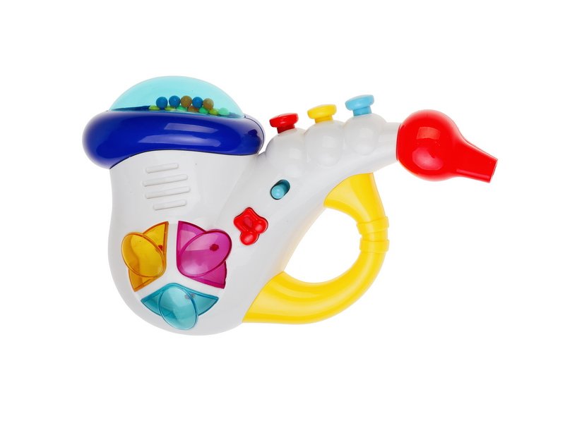 

Игрушка развивающая S+S Toys, Bambini Дудка-саксофон с подсветкой и музыкой