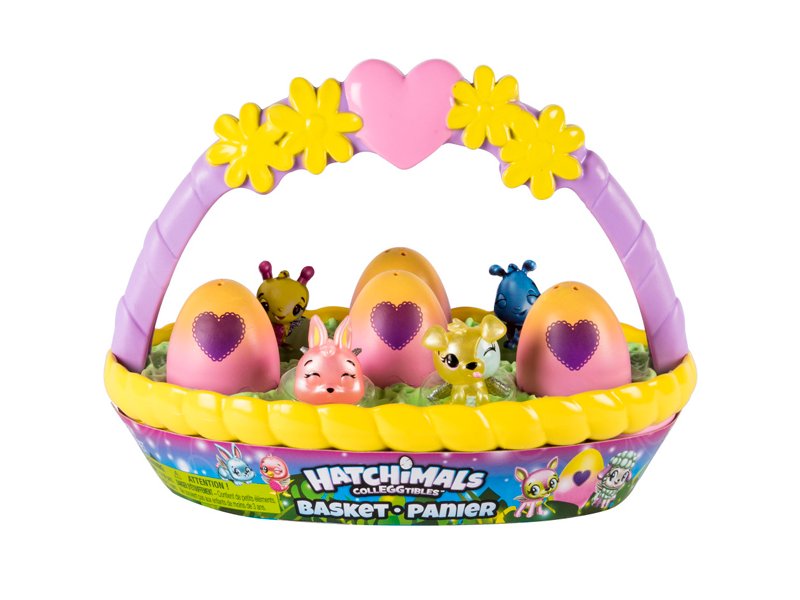 

Набор игровой Hatchimals с коллекционными фигурками Весенняя корзина