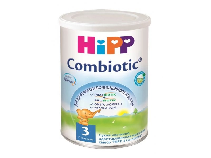 

Смесь Hipp 3 Combiotic молочная 800 г