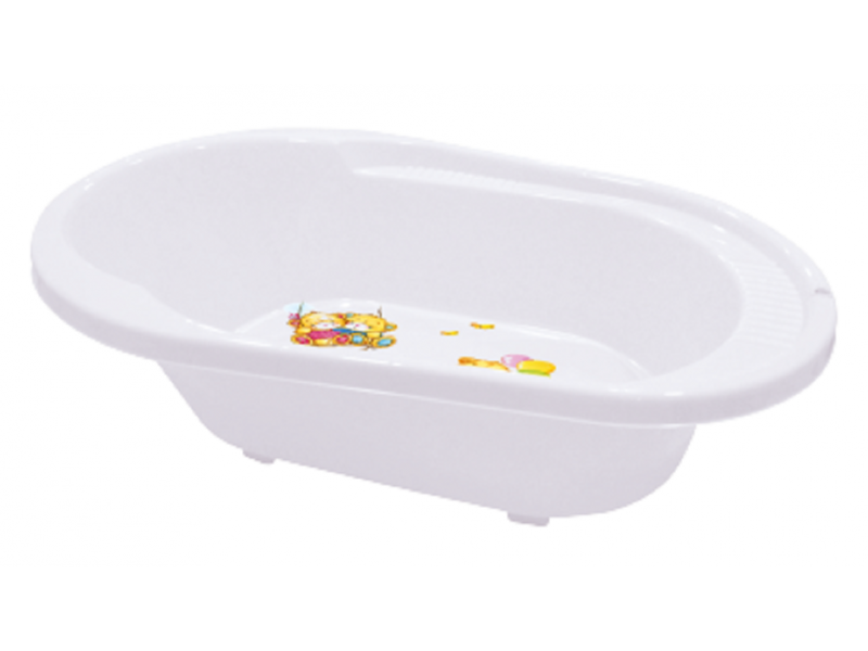 

Ванночка Little Angel детская Cool с дизайном Bears, 42 л серо-сиреневый