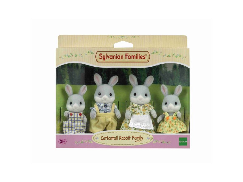 

Набор Sylvanian Families, Семья Серых Кроликов