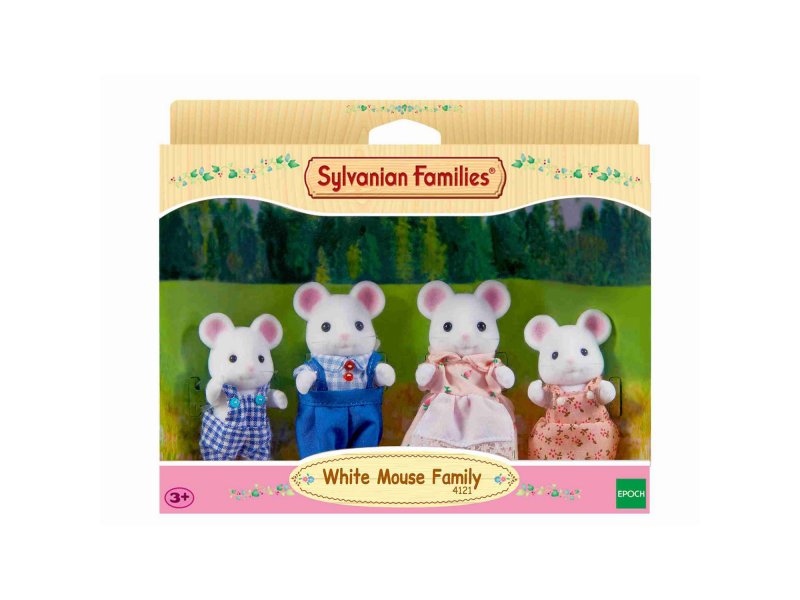 

Набор Sylvanian Families, Семья Белых Мышей