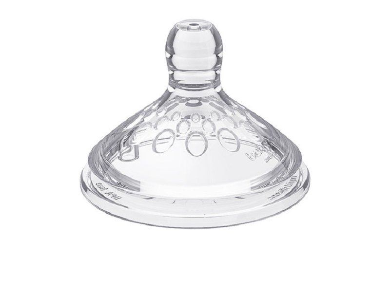 

Соска BabyOno Natural Nursing средний поток, 2 шт. прозрачный