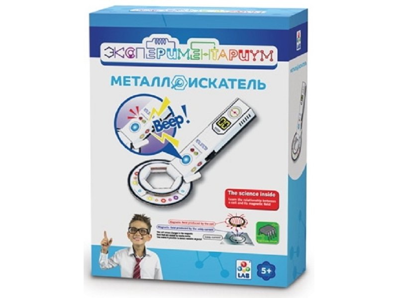 

Набор для опытов и экспериментов 1Toy Экспериментариум, Металлоискатель