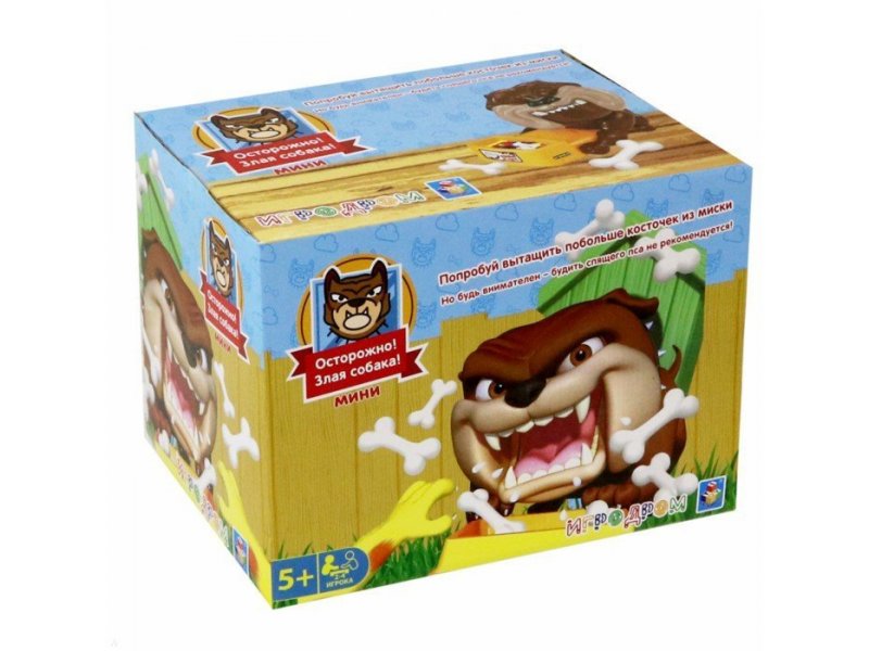 

Игра настольная 1Toy Игродром. Злая собака мини