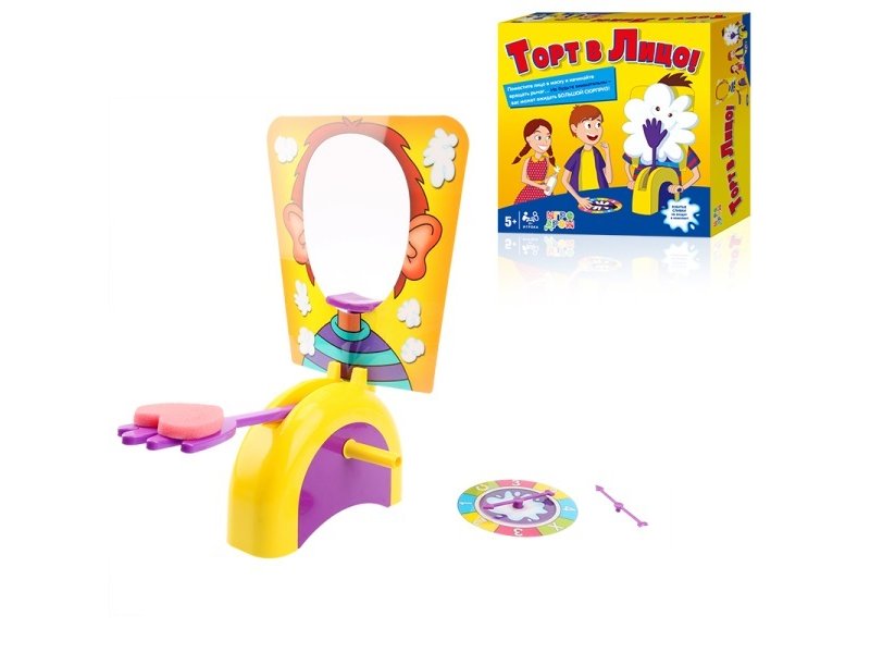 

Игра настольная 1Toy Игродром. Торт в лицо