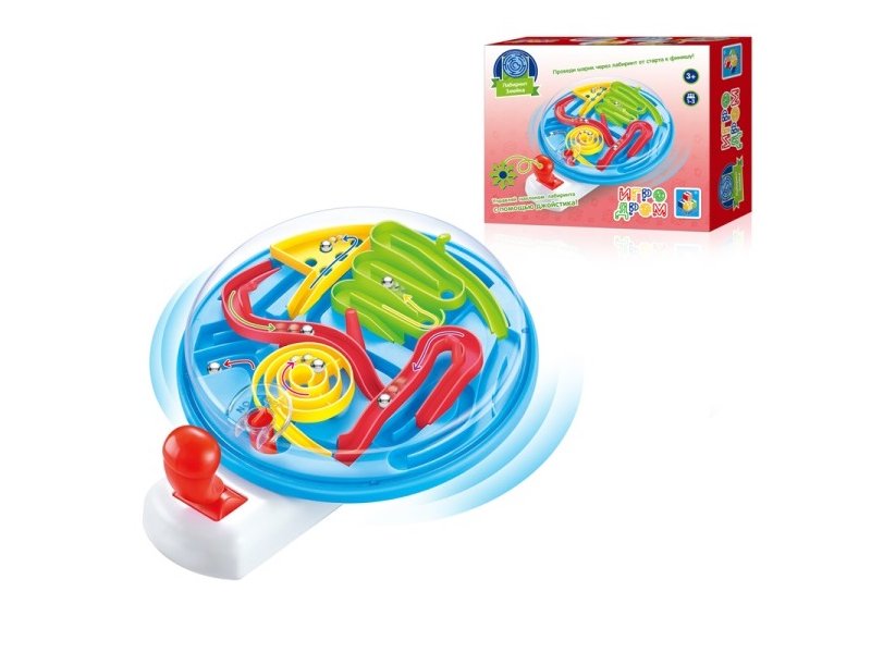 

Игра настольная 1Toy Игродром. Лабиринт змейка