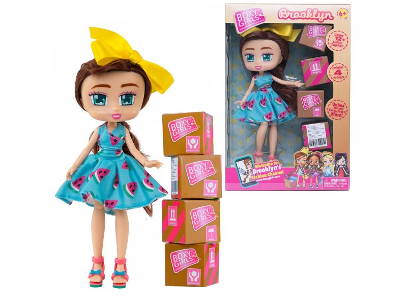 

Кукла 1Toy Boxy Girls Brooklyn с аксессуарами в 4-х коробочках, 20 см