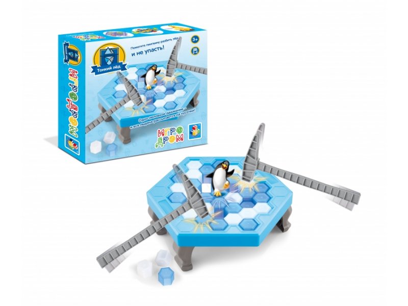 

Игра настольная 1Toy Игродром. Тонкий лед