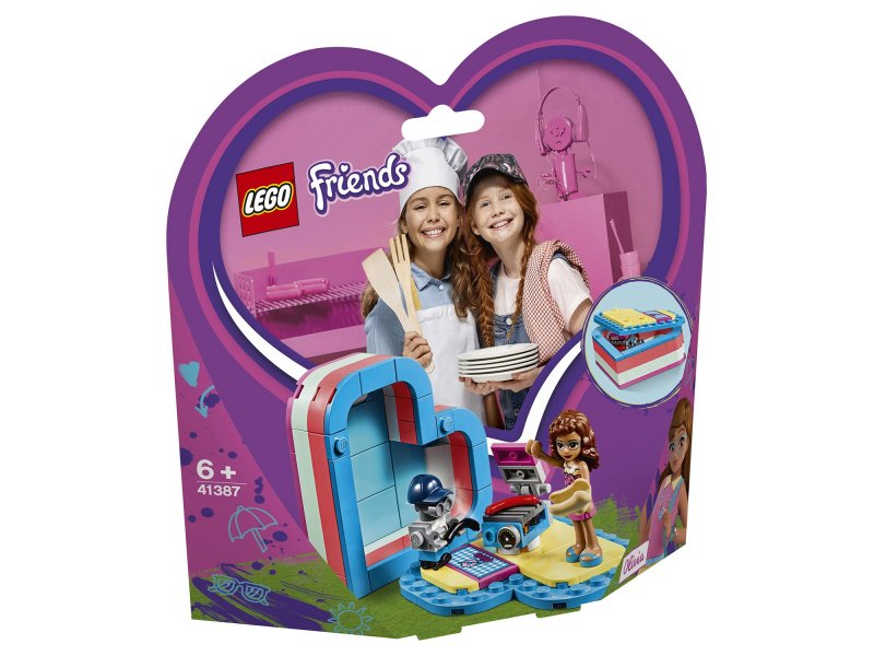 

Конструктор Lego Friends, Летняя шкатулка-сердечко для Оливии