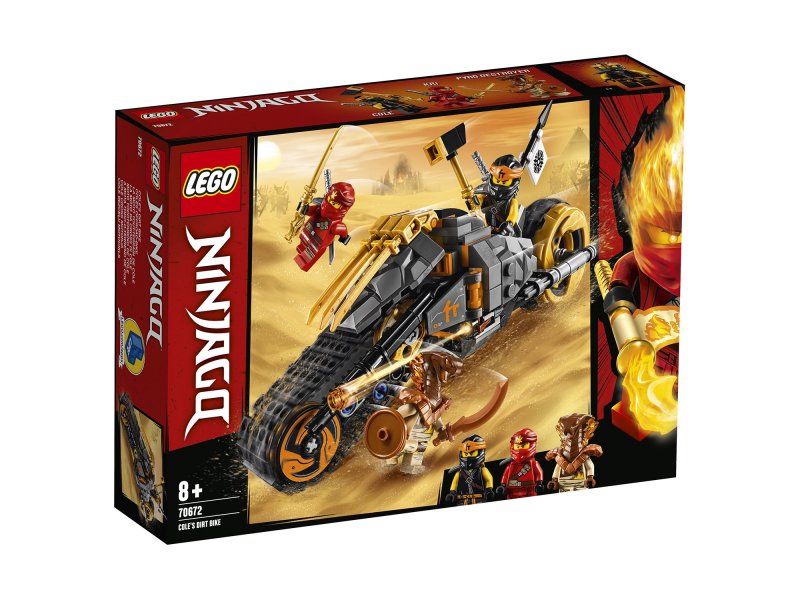 

Конструктор Lego Ninjago, Раллийный мотоцикл Коула