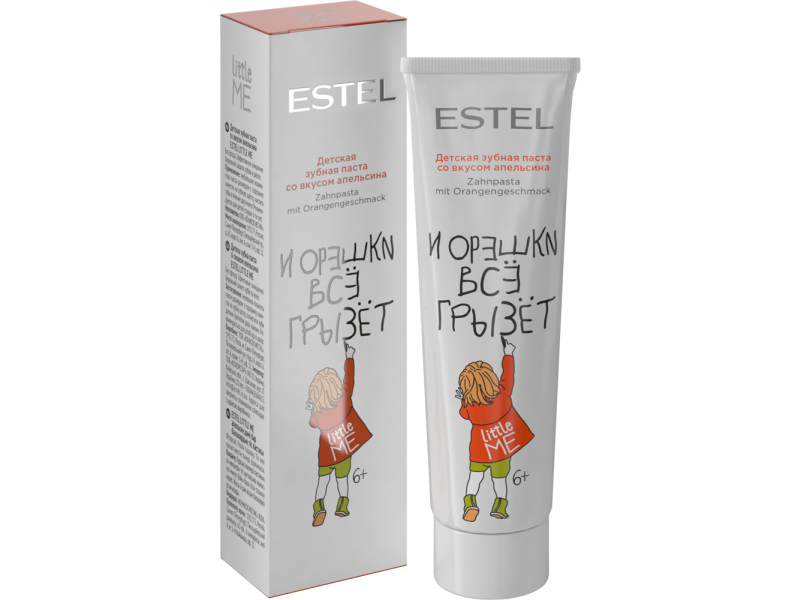 

Зубная паста Estel Little Me детская со вкусом апельсина 50 мл