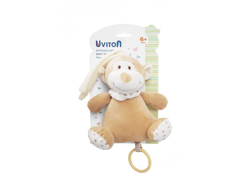 

Игрушка-подвеска Uviton, музыкальная Обезьянка бежевый