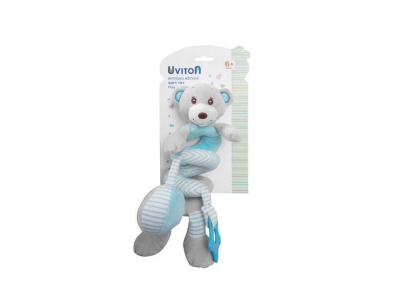 

Игрушка-спиралька Uviton, Мишка голубой
