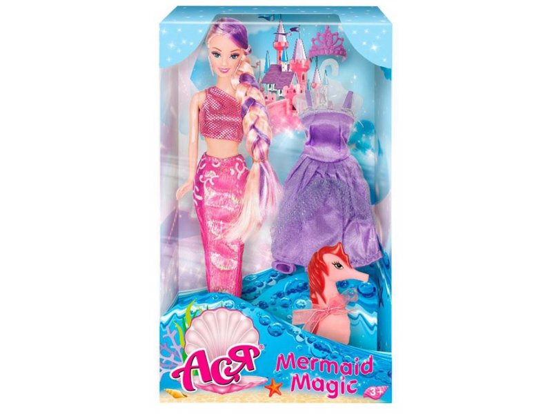 

Кукла ToysLab Ася, Волшебная Русалочка дизайн 2, 28 см