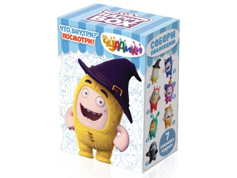 

Карамель Happy Box Чуддики, с игрушкой 18 г