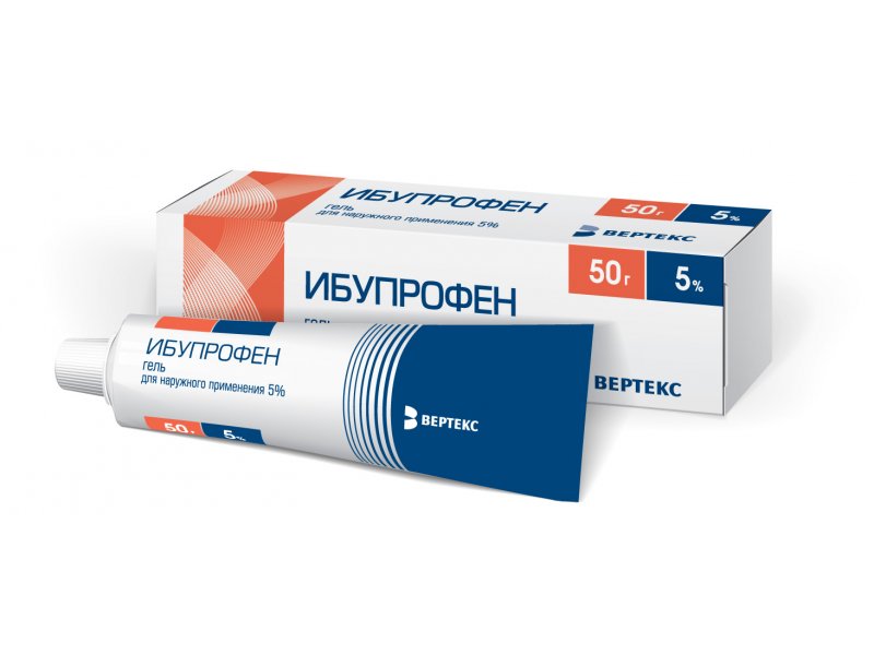 ИБУПРОФЕН ГЕЛЬ 5% ТУБА 50Г - Купить, Цена, Инструкция По.