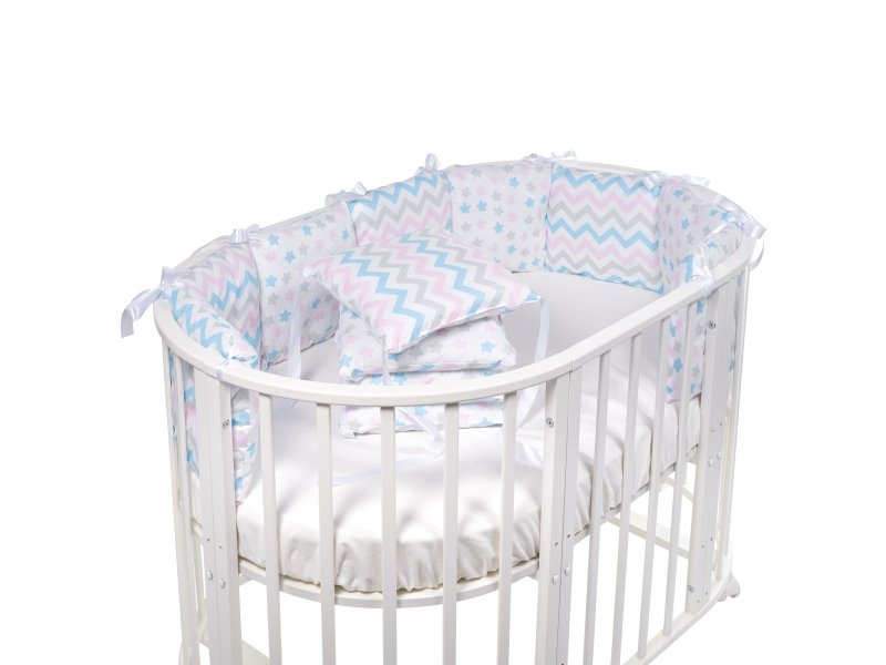 

Бортики Sweet Baby Colori, 12 частей Bianco