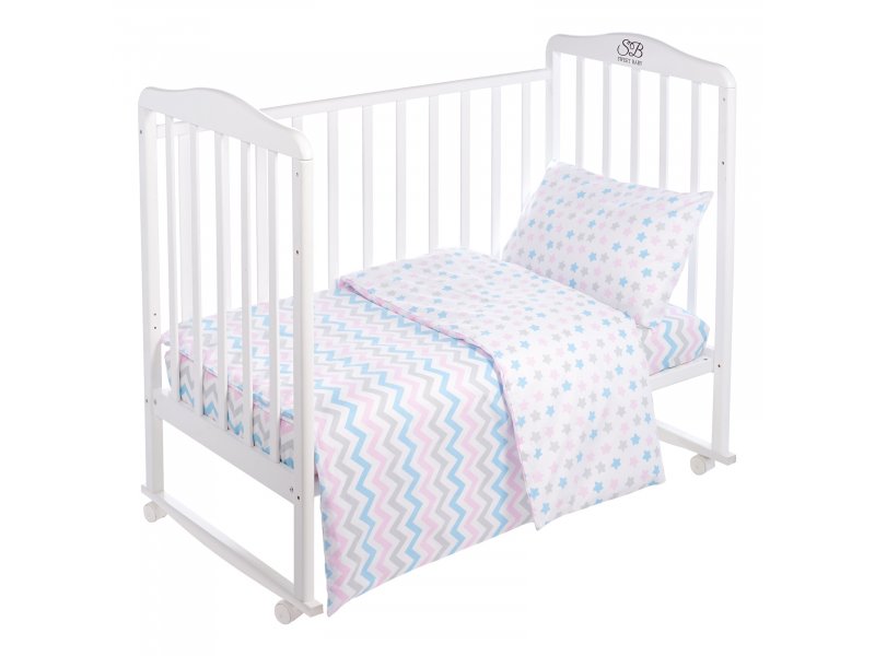 

Комплект постельного белья Sweet Baby Colori, 3 предмета Bianco
