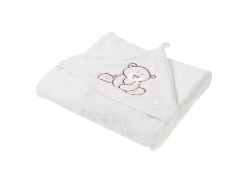 

Полотенце Sweet Baby Molle с капюшоном 90*80 см белый