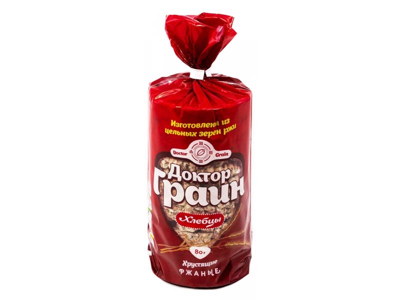 

Хлебцы Doctor Grain ржаные 80 г