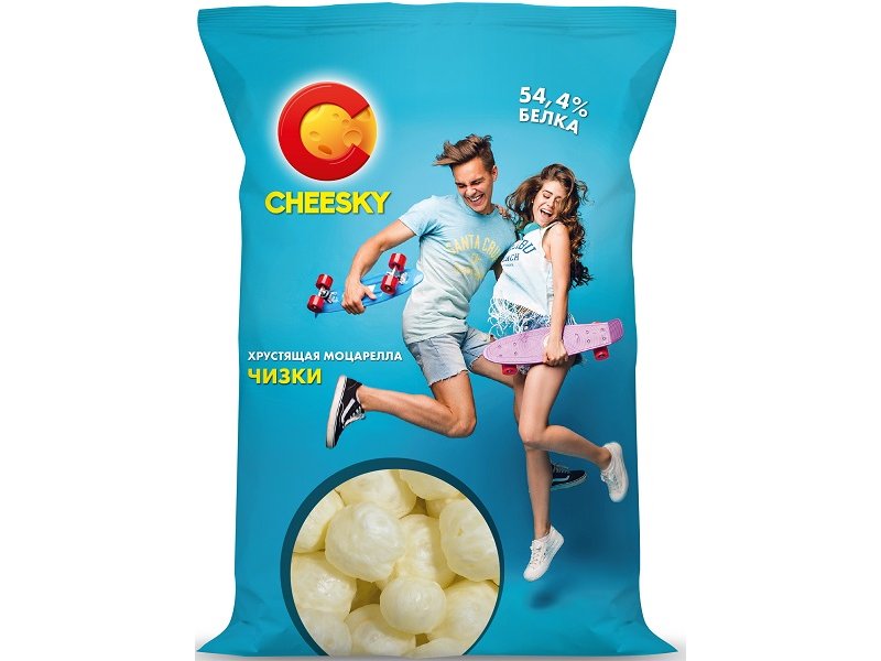 

Сыр хрустящий Cheesky Моцарелла, 22 г