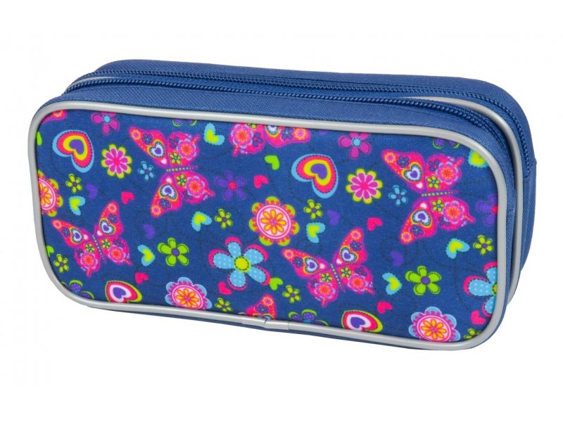 

Пенал-косметичка MagTaller 2 молнии Stoody II. Butterfly, 9*20*5 см