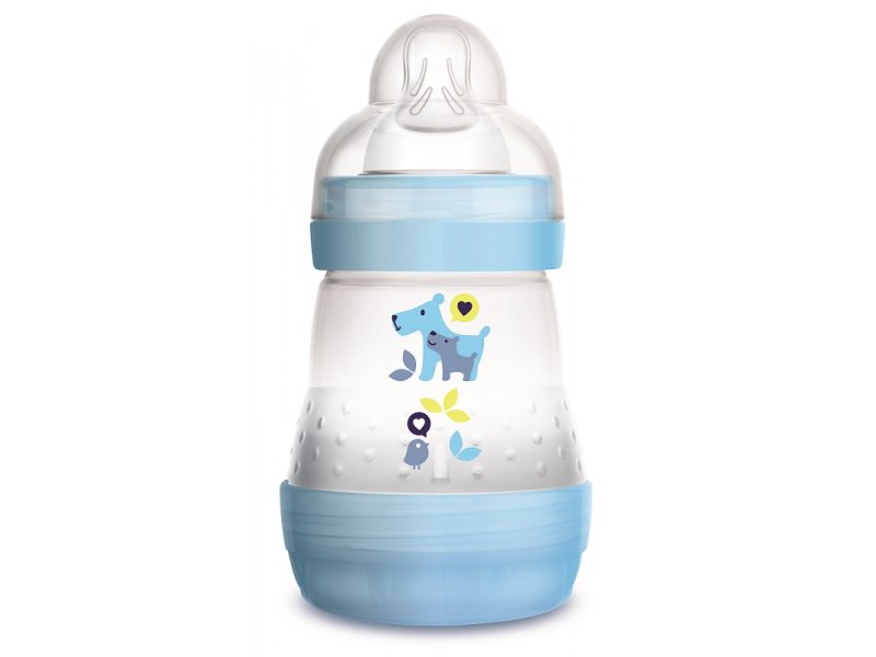 

Бутылочка MAM Easy Start Anti-Colic, функция самостерилизации, 160 мл голубой