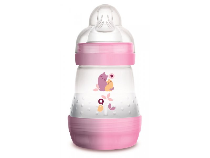 

Бутылочка MAM Easy Start Anti-Colic, функция самостерилизации, 160 мл розовый