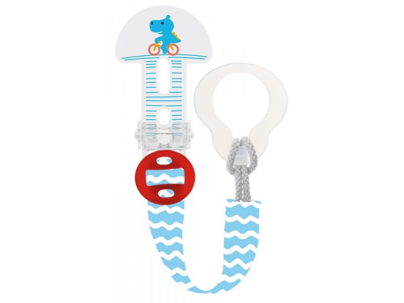 

Держатель MAM Clip it для пустышки голубой