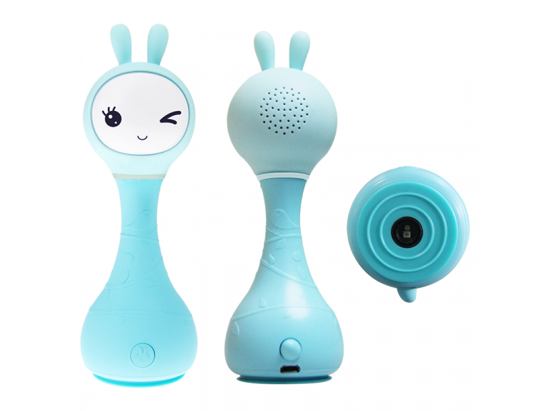 

Игрушка музыкальная Alilo, Зайка R1 синий